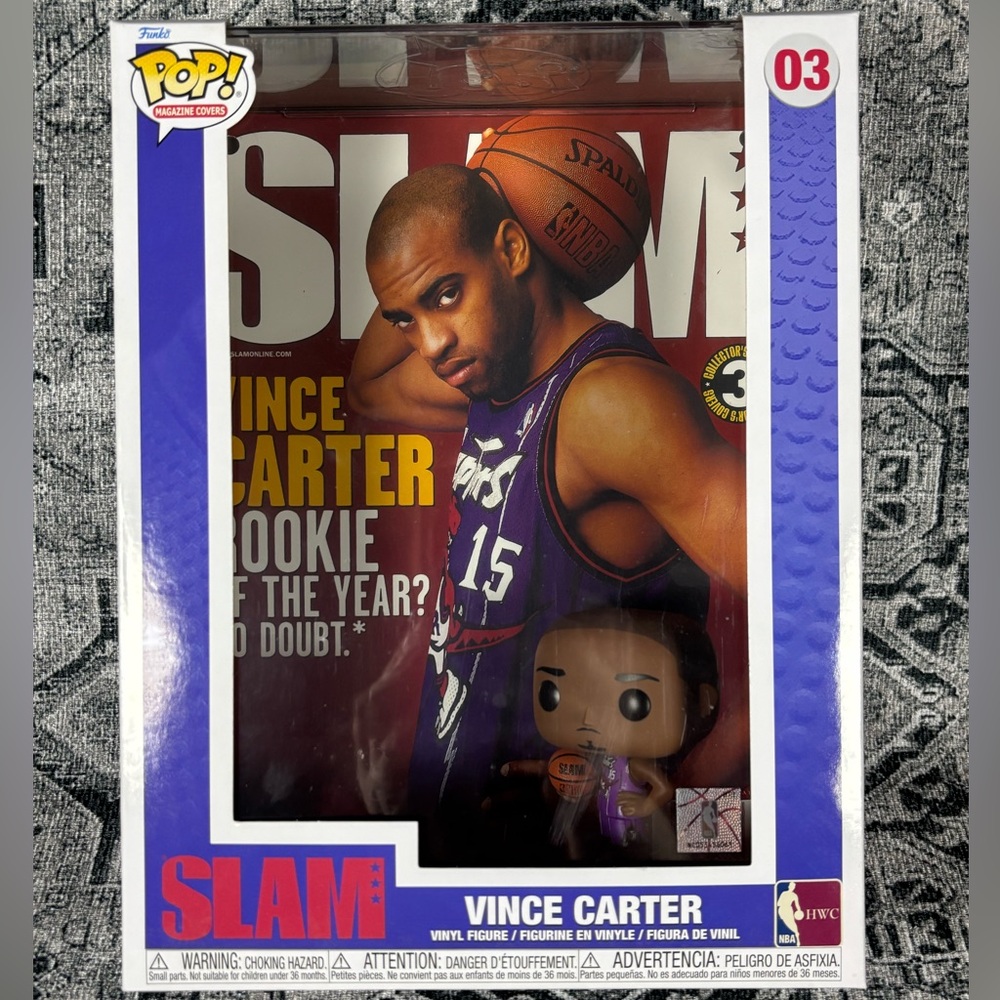 Vince Carter (Toronto Raptors) Funko Pop! NBA SLAM Magazine‎ Cover